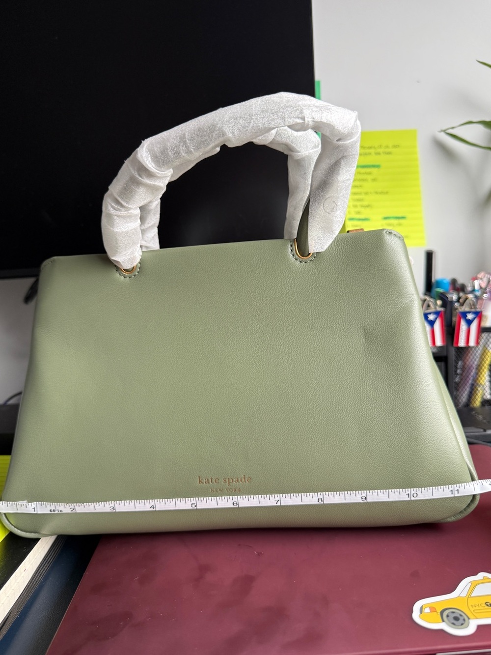 Kate Spade NY Grace Olive Satchel - Picture 7 of 10